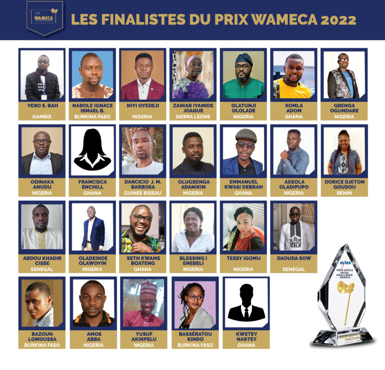 Conférence et Prix d’Excellence des Médias d’Afrique de l’Ouest : Liste des Finalistes
