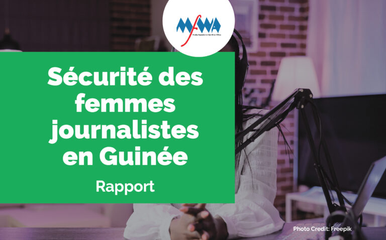 Les femmes journalistes confrontées aux violences physiques, au harcèlement et au sexisme en Guinée